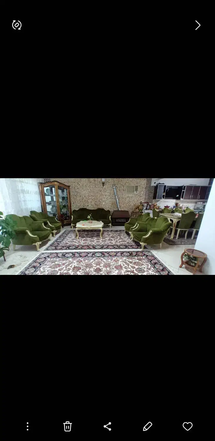 سرویس مبلمان7 و نهارخوری 8نفره|مبلمان خانگی و میز عسلی|سلمان‌شهر, |دیوار