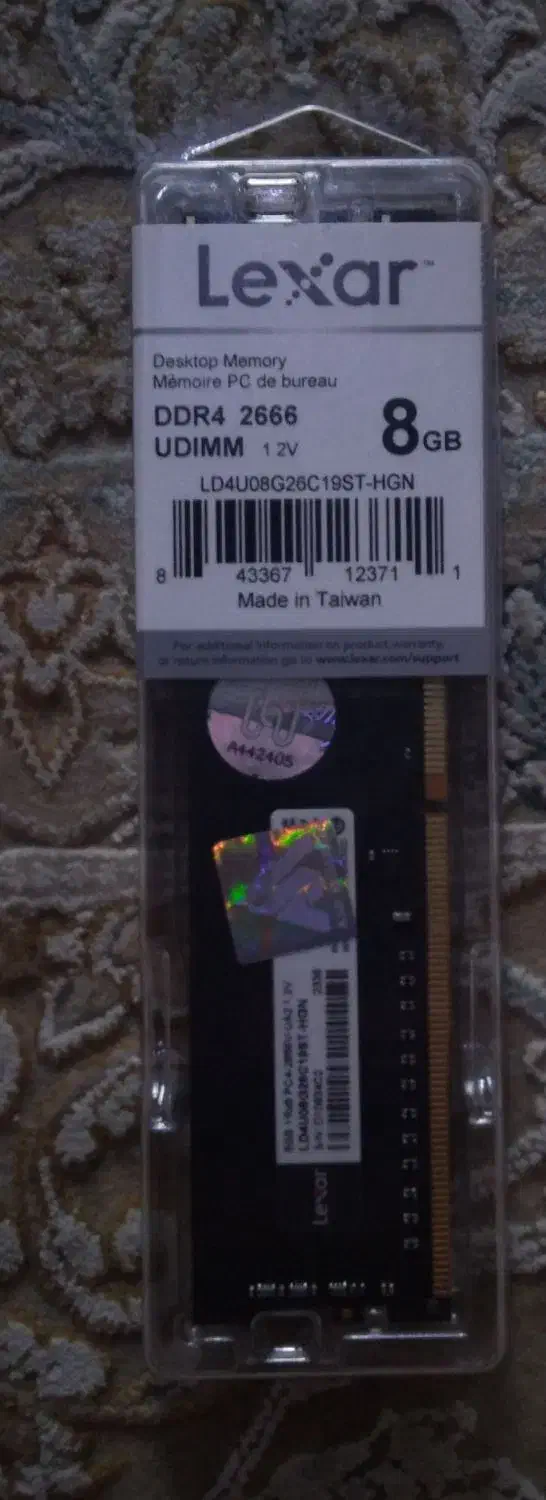 ram ddr4 8gig lexar.رم ddr4 لکسار ۸ گیگ|قطعات و لوازم جانبی رایانه|اسلام‌شهر, شهرک واوان|دیوار