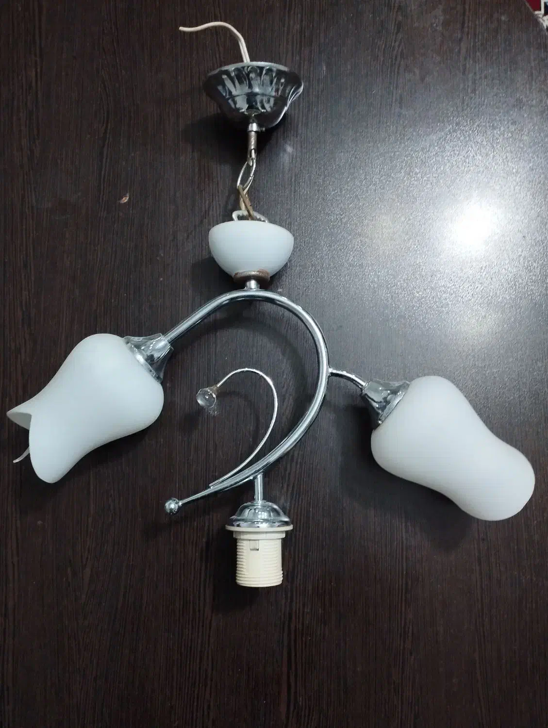 لوستر اتاق خواب|لوستر و چراغ آویز|رشت, کوی فکوری|دیوار