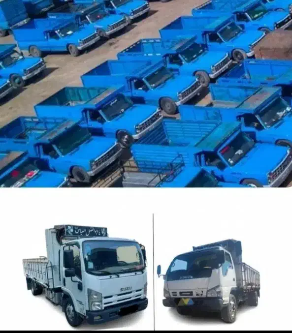 باربری وانت نیسان بار ایسوزو خاور کل کشور|خدمات حمل و نقل|مبارکه, |دیوار