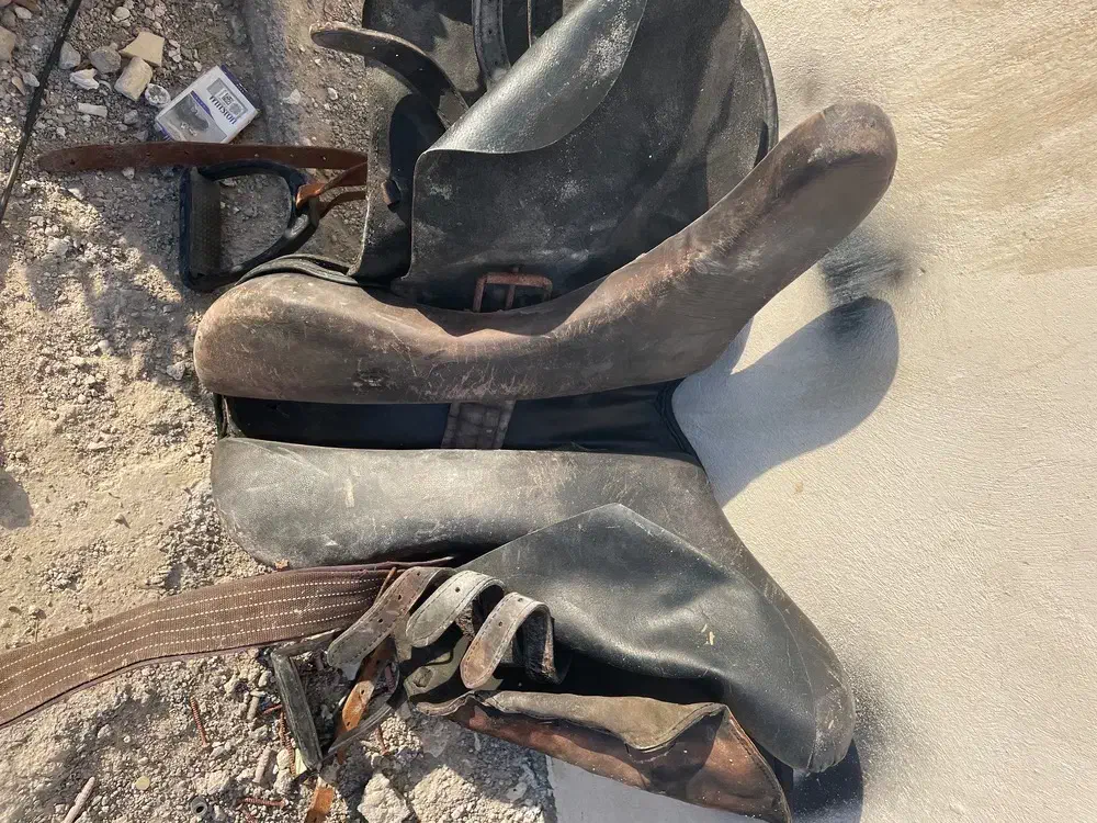 فروش یک عدد زین|اسب و تجهیزات اسب‌سواری|قشم, |دیوار