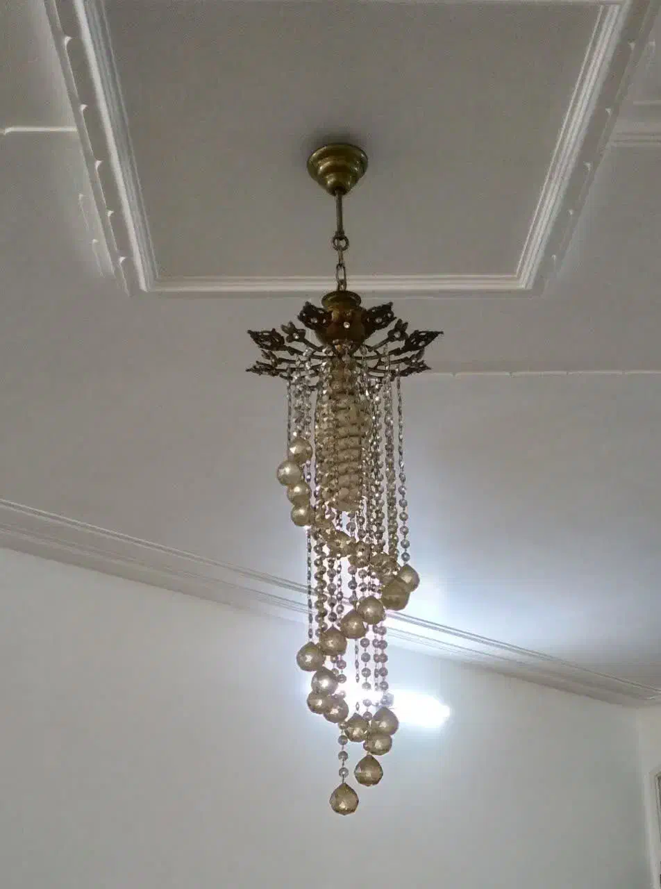 لوستر برنز|لوستر و چراغ آویز|قم, نوقطار|دیوار