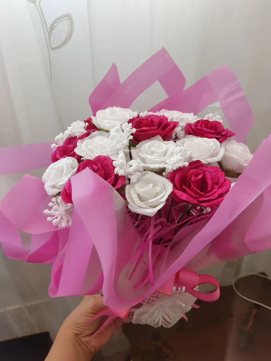 دسته گل رومیزی|گل مصنوعی|شهرکرد, |دیوار