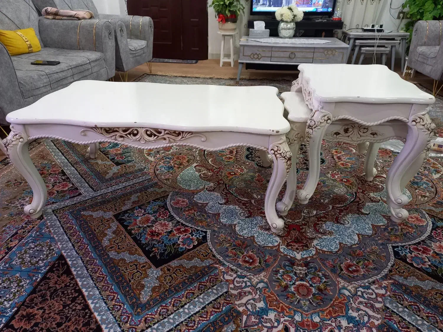 میز عسلی و پایه|مبلمان خانگی و میز عسلی|املش, |دیوار