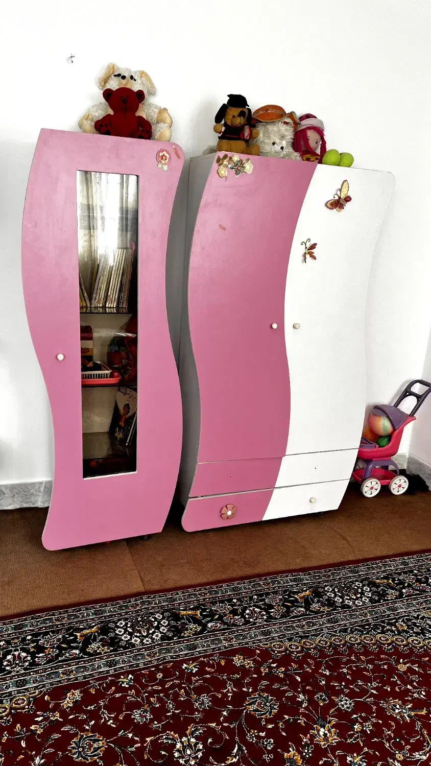 تخت خواب و کمد سیسمانی|اسباب و اثاث بچه|سبزوار, فقیه سبزواری|دیوار