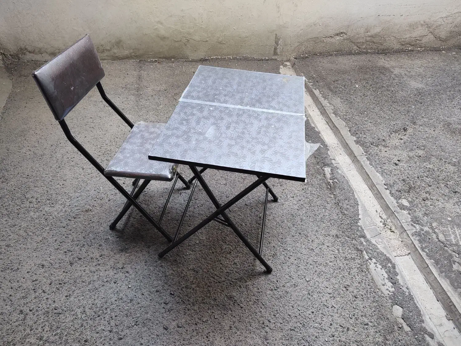 میز و صندلی تاشو قابل حمل فلزی|کوهنوردی و کمپینگ|تهران, سیمای ایران|دیوار