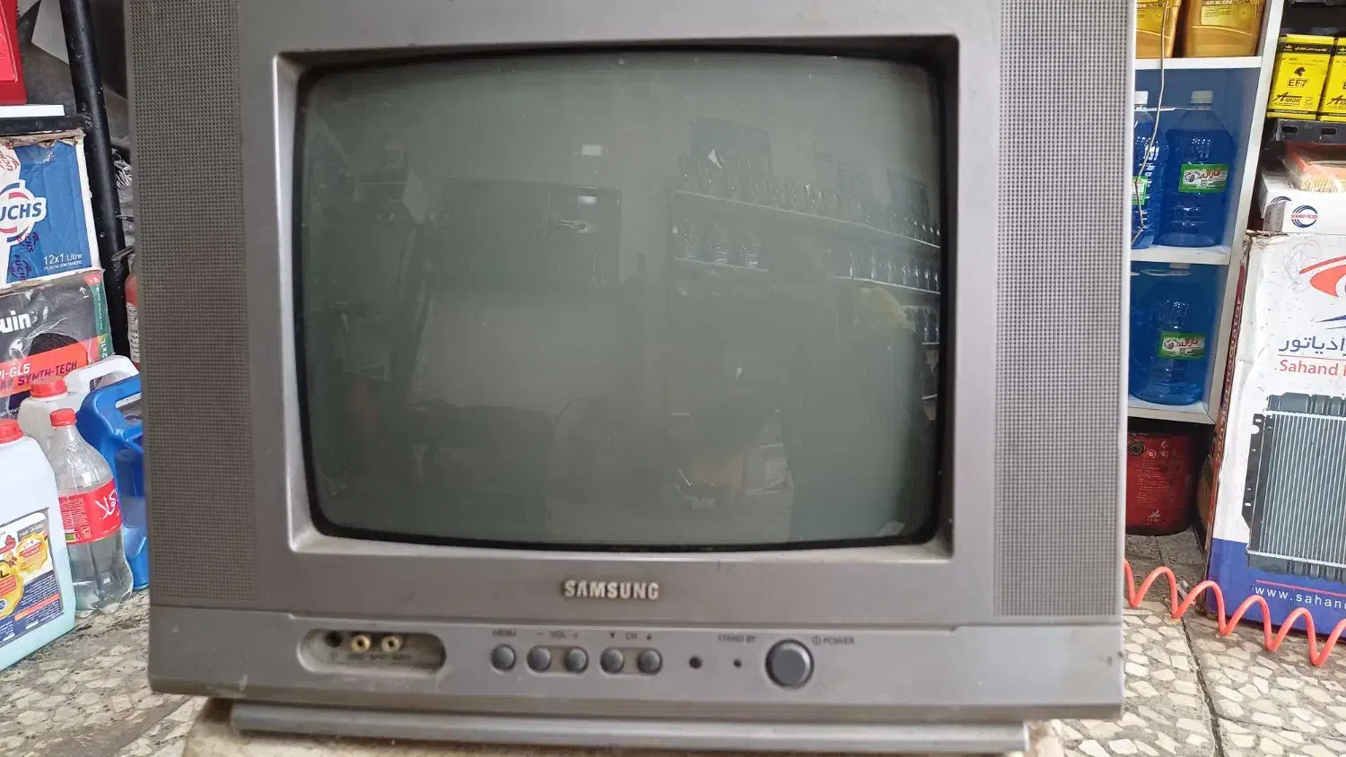 تلویزیون ۱۴ اینچ رنگی  سامسونگ|تلویزیون و پروژکتور|شفت, |دیوار
