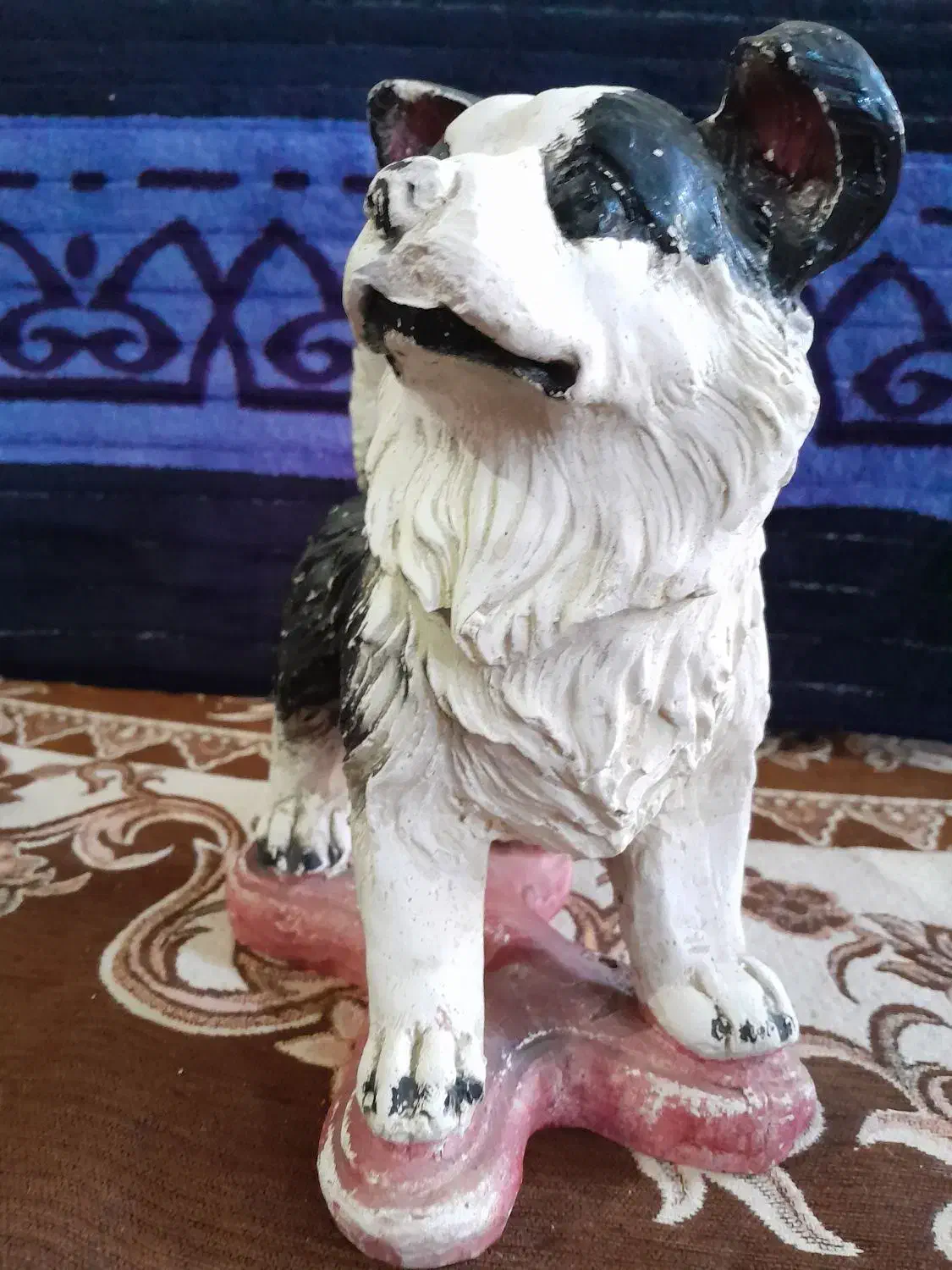 مجسمه سگ|مجسمه، تندیس، ماکت|قم, شهرک سازمان آب|دیوار