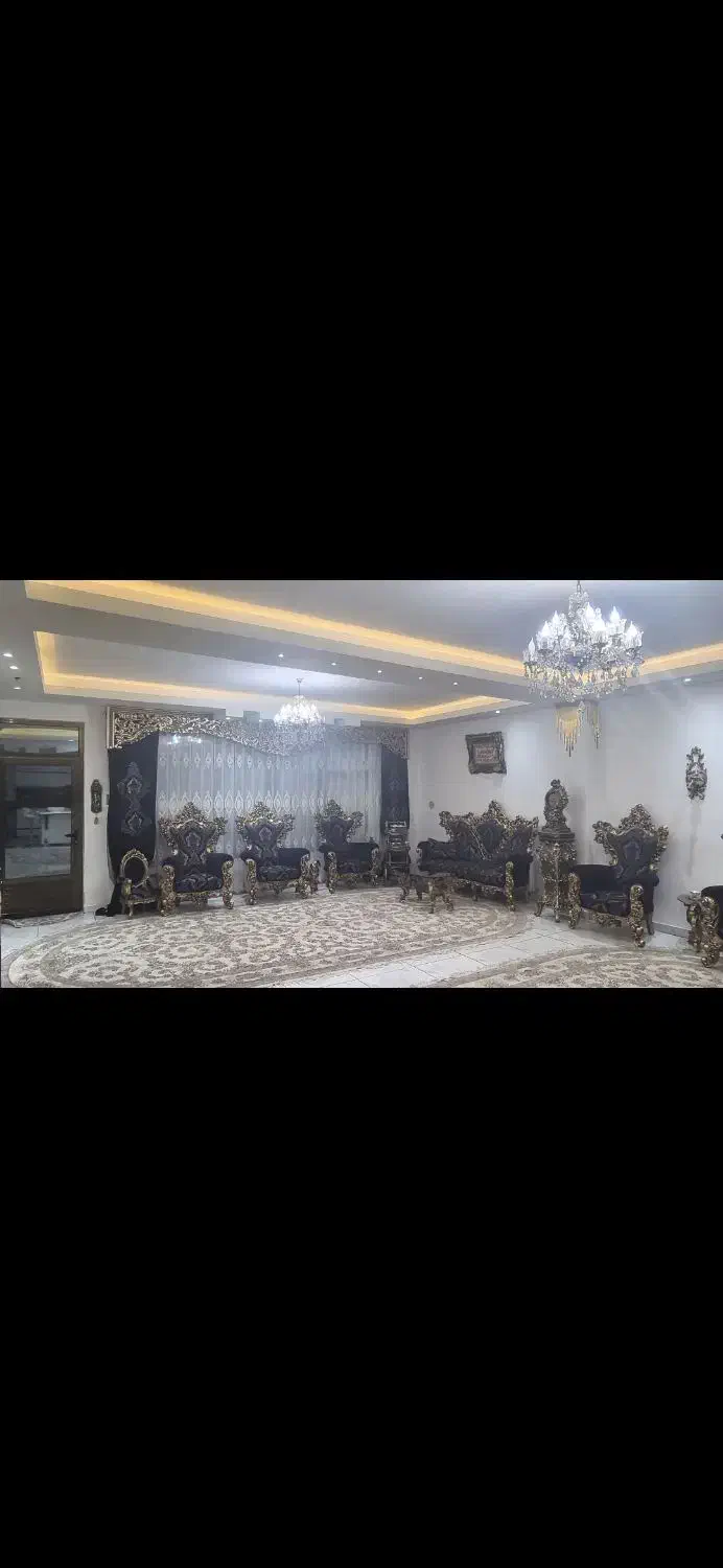 مبل سلطنتی ۹ نفره حد نو|مبلمان خانگی و میز عسلی|بستان آباد, |دیوار