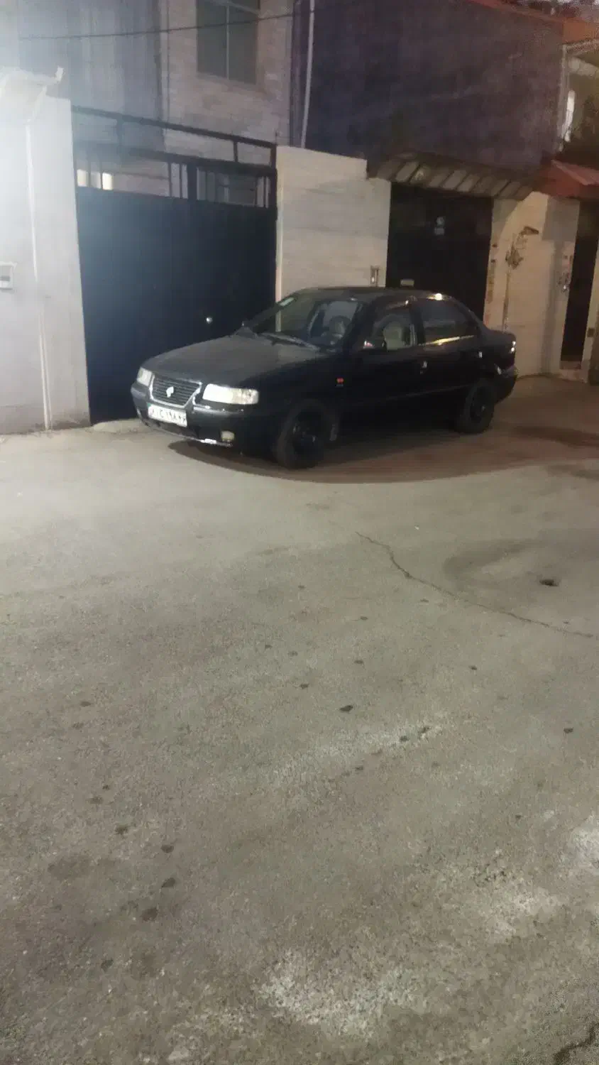 سمند ۸۴ مشکی|خودرو سواری و وانت|رشت, حمیدیان|دیوار