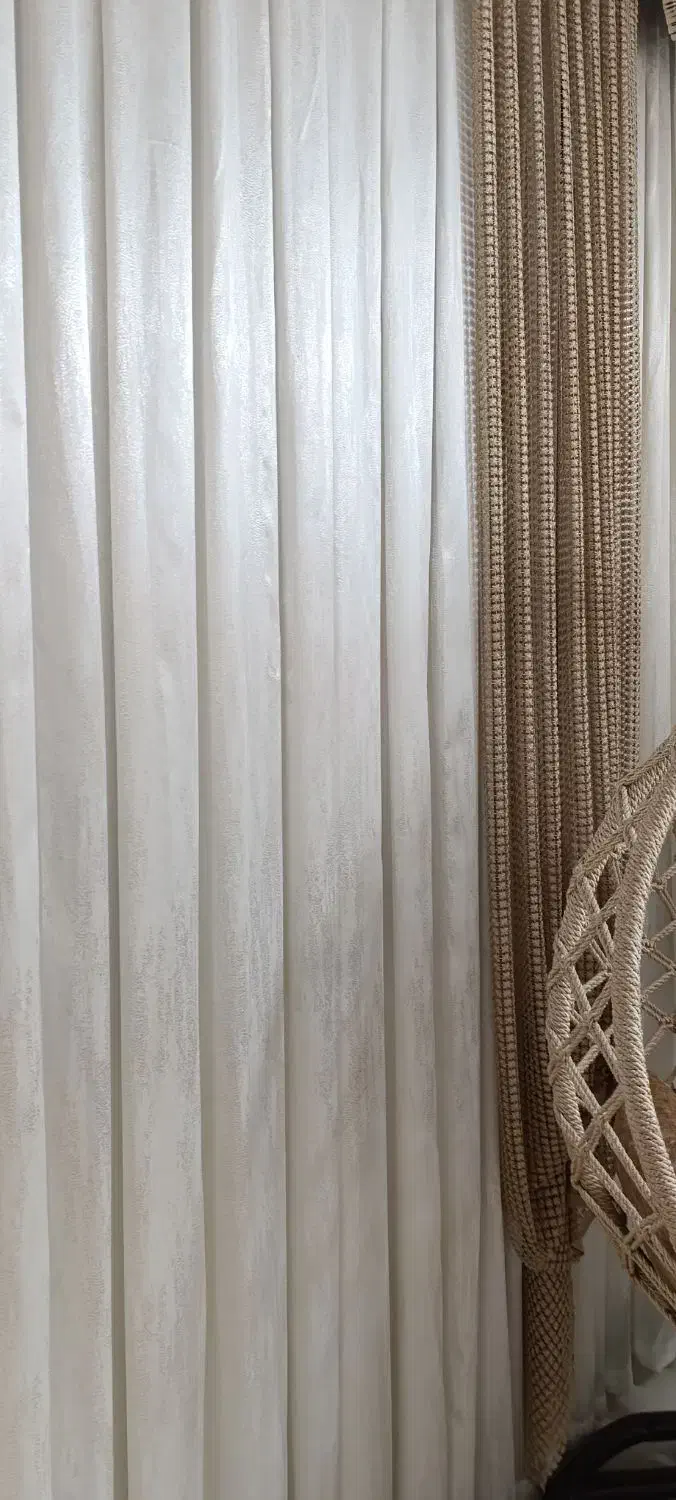 ۲۱متر پرده|پرده، رانر، رومیزی|قم, علی آباد سعدگان|دیوار