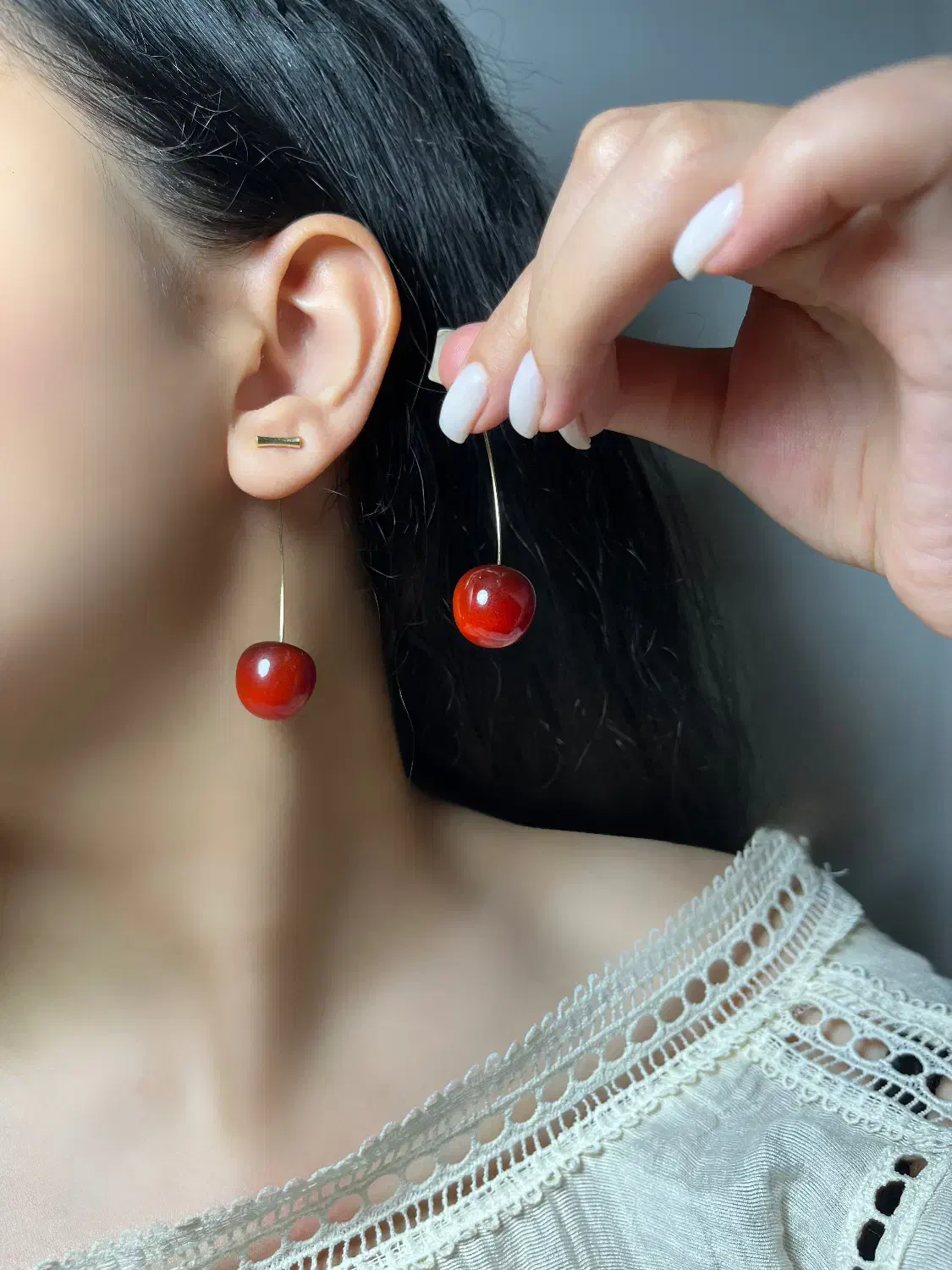 گوشواره گیلاسی|بدلیجات|ساوه, |دیوار
