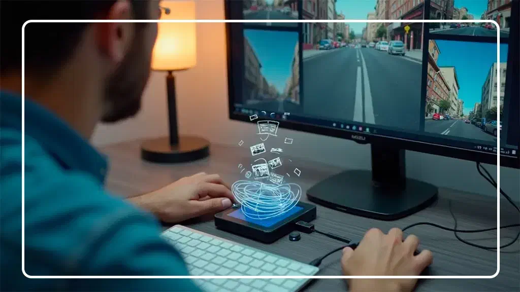 بکاپ گیری و انتقال فایل دوربین مداربسته روی فلش|دوربین مداربسته|اردبیل, |دیوار