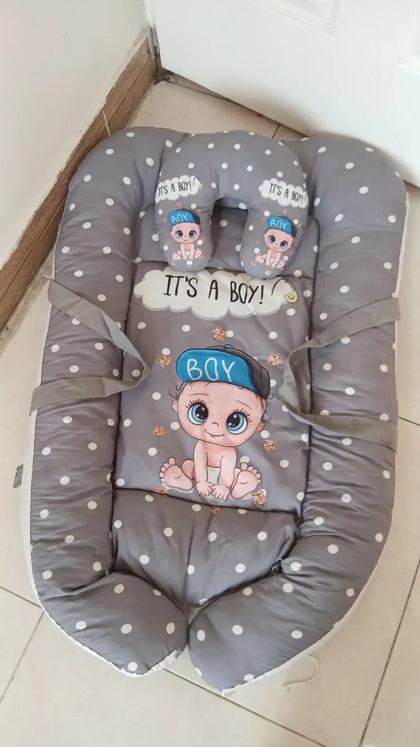 یه دست رختخواب کودک تا دوسال کاملا سالم  تمیز|اسباب و اثاث بچه|ملارد, |دیوار