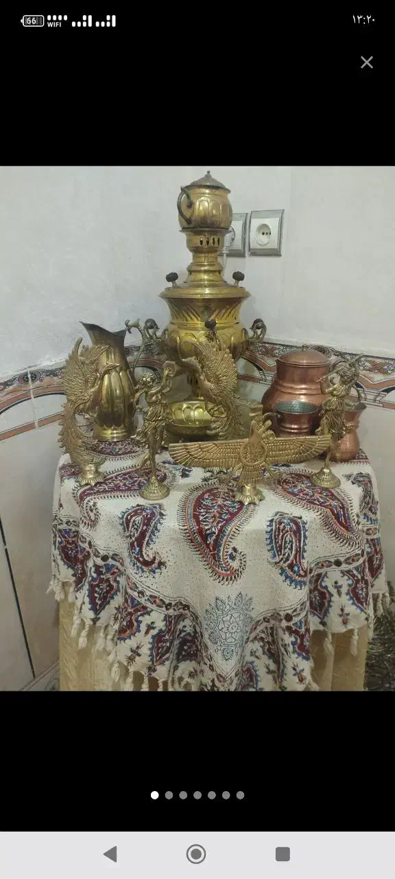 وسایل برنزی|کلکسیون اشیاء عتیقه|شادگان, |دیوار