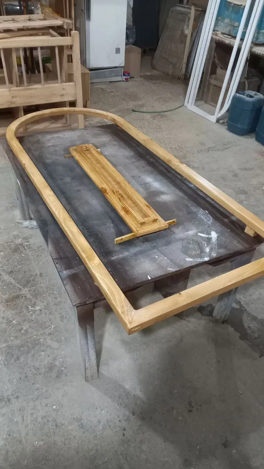 قاب آینه چوبی|آینه|مسجد سلیمان, |دیوار