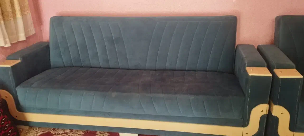 مبل5نفره تخت خواب شو|مبلمان خانگی و میز عسلی|شاندیز, |دیوار