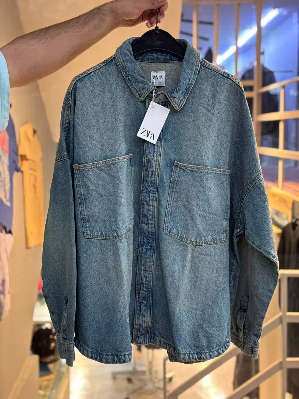 پیراهن جین ZARA اورجینال|لباس|تهران, والفجر|دیوار