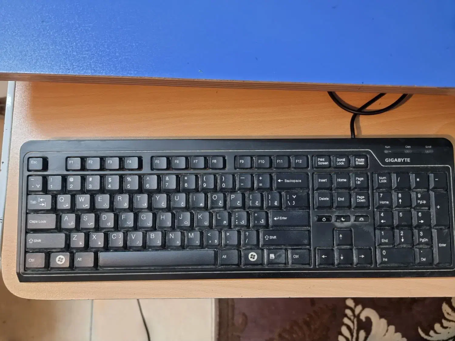 کیبورد Gigabyte به همراه موس|قطعات و لوازم جانبی رایانه|کرج, برغان|دیوار