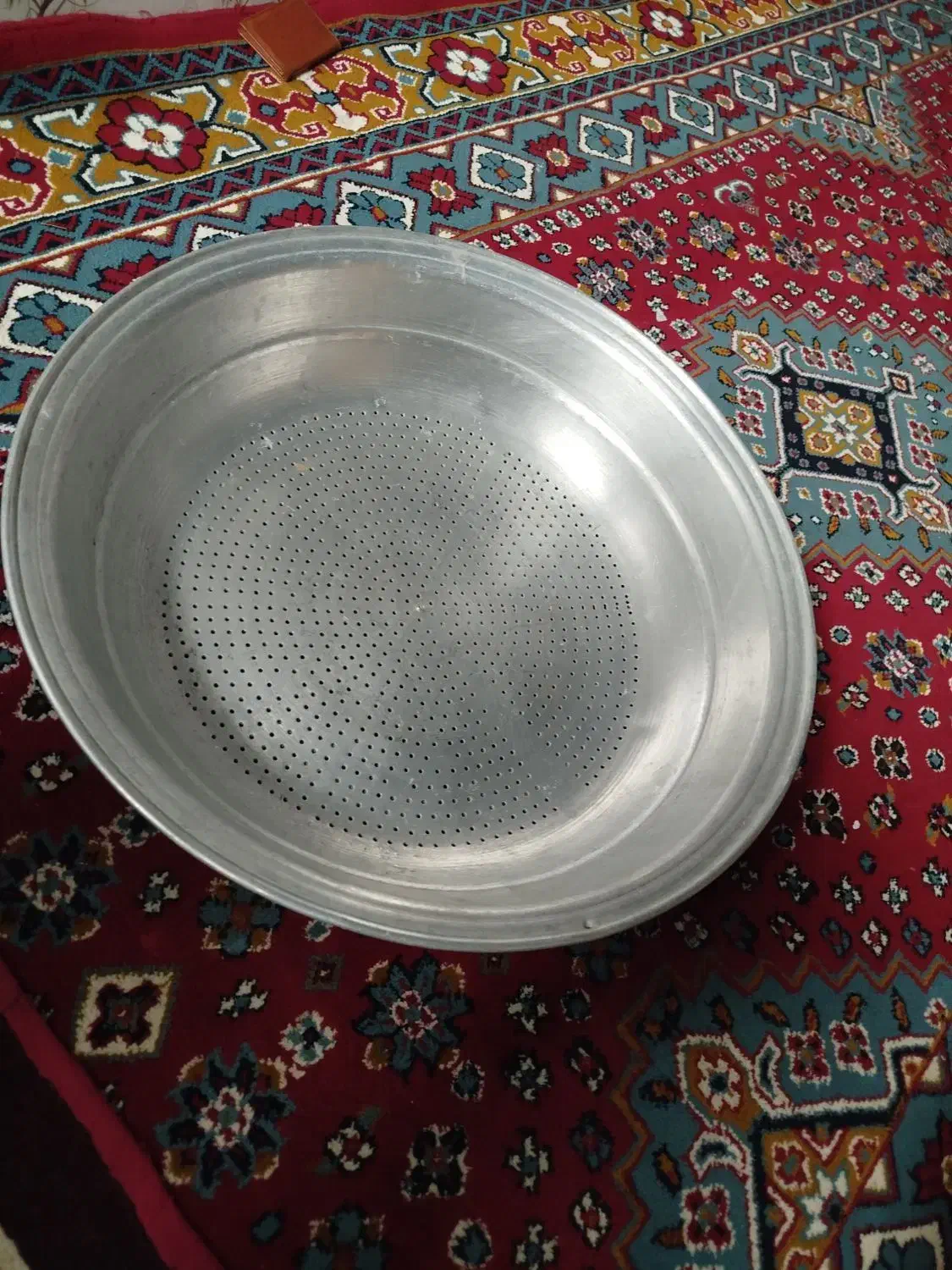 آبکش بزرگ سالم قدیمی|ظروف پخت‌وپز|اردبیل, |دیوار