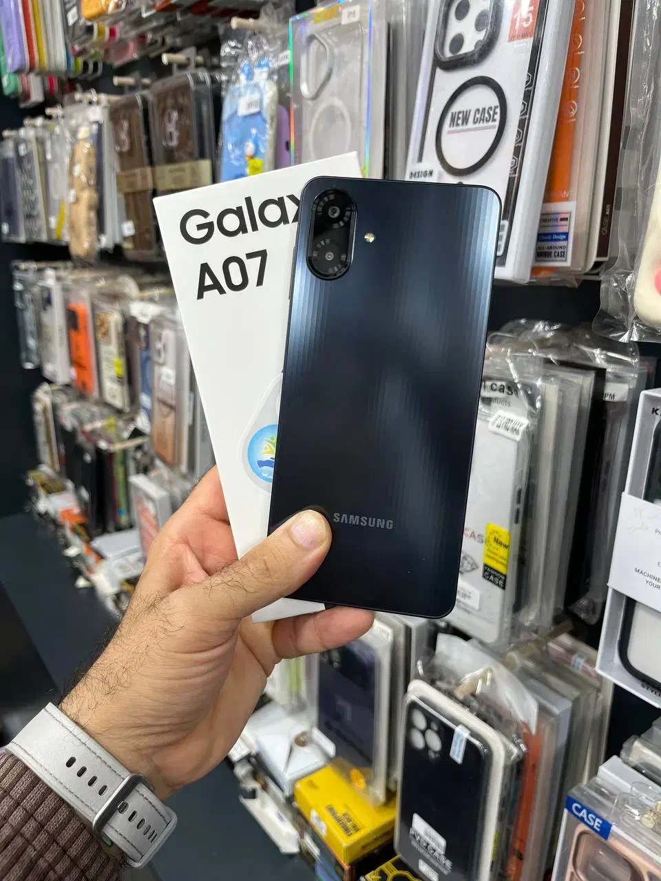 سامسونگ A07 با چک با اقساط ویژه بلند مدت|موبایل|رشت, بازار|دیوار