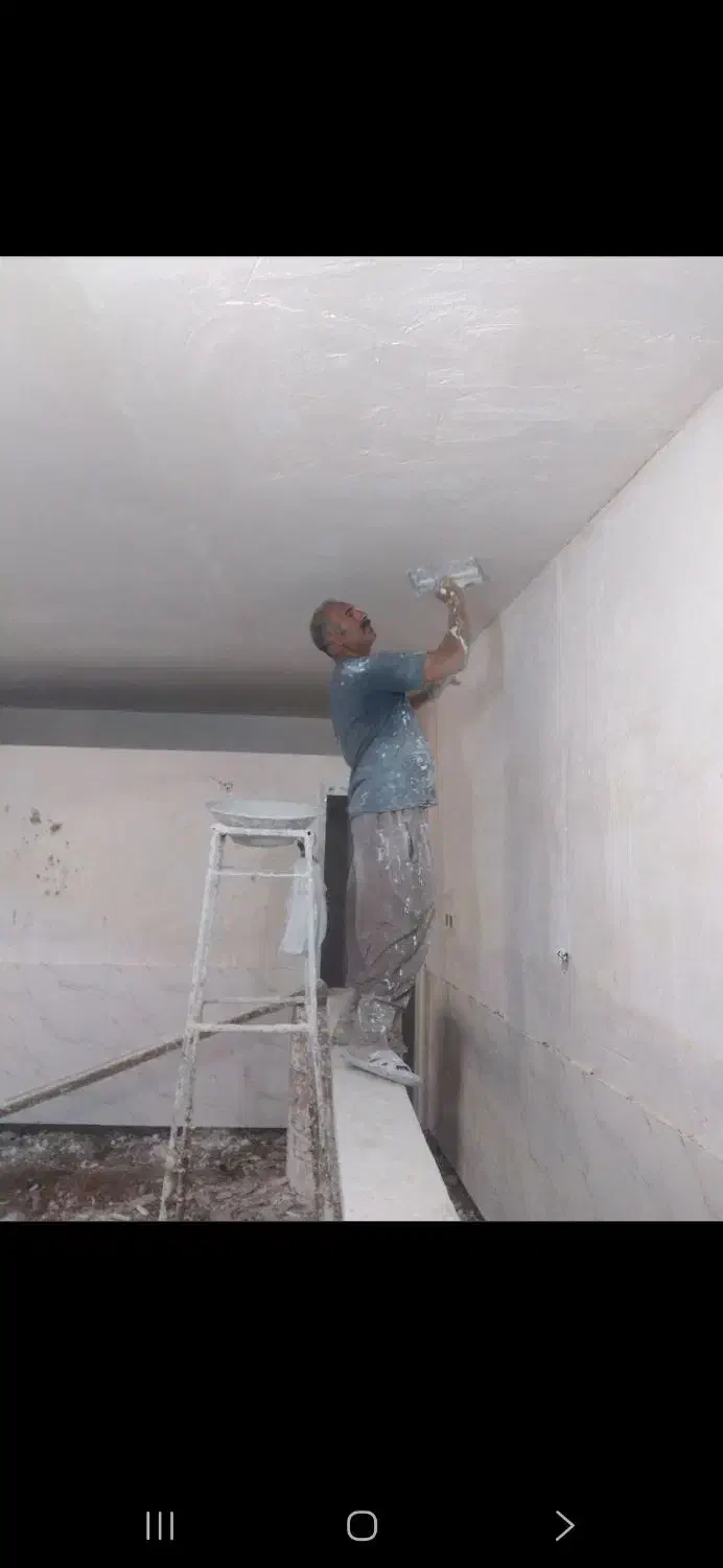 گچ کاری گچکاری بنایی|خدمات پیشه و مهارت|مشهد, خواجه ربیع|دیوار