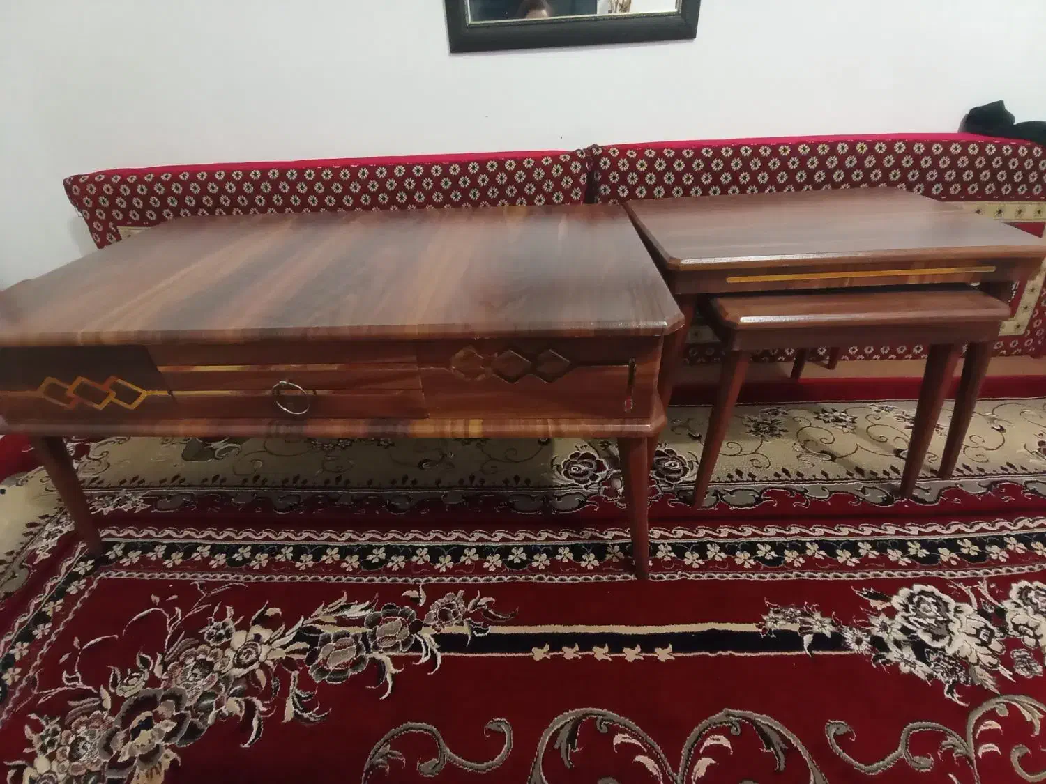 میز و عسلی در حد نو|مبلمان خانگی و میز عسلی|سرپل ذهاب, |دیوار