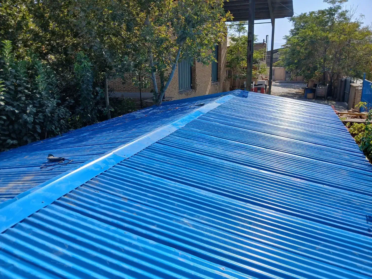 جوشکاری سیار ونصب شیروانی|خدمات پیشه و مهارت|همدان, |دیوار