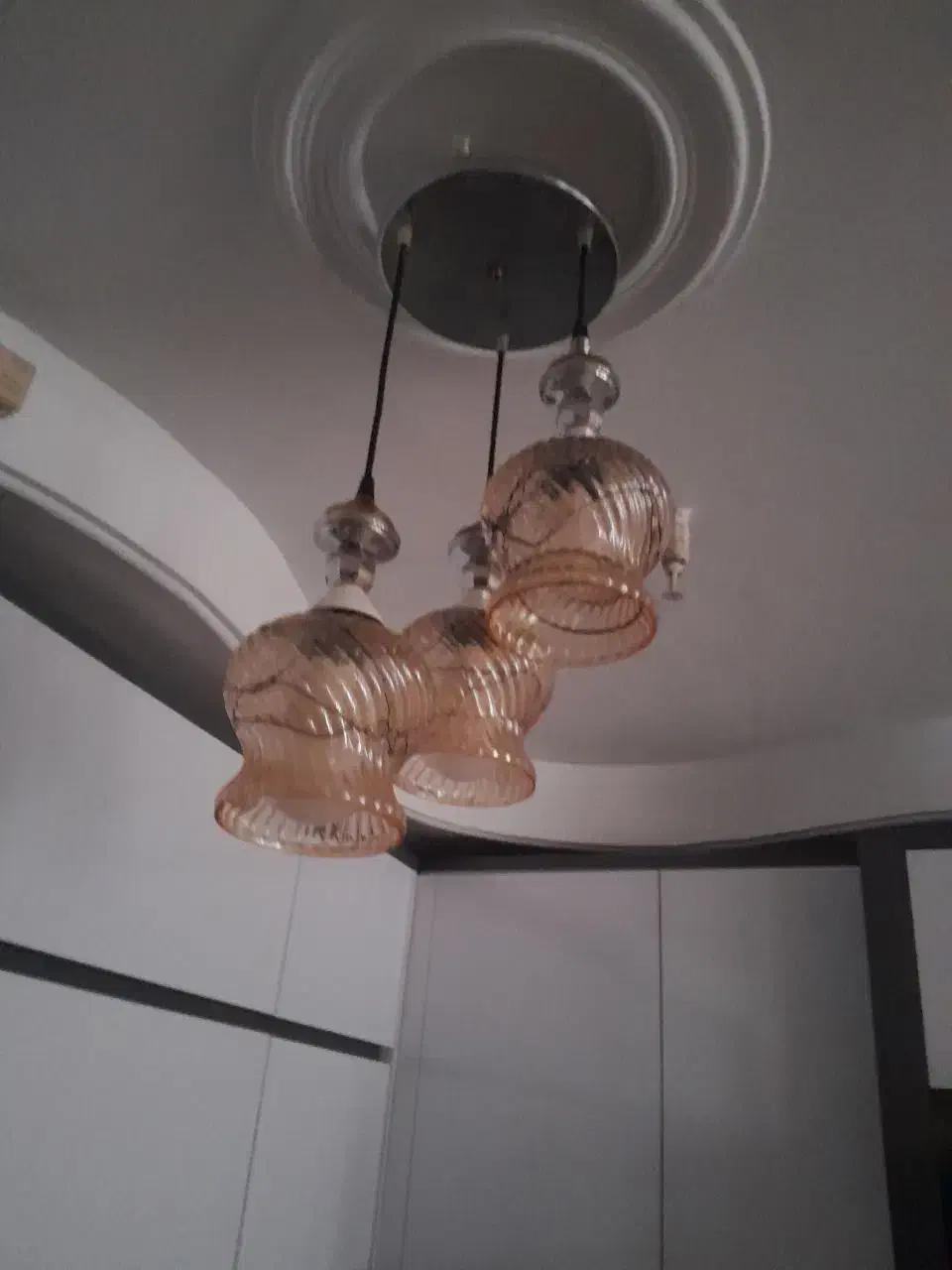 لوستر آشپزخانه  سه شاخه شیک|لوستر و چراغ آویز|تهران, اتابک|دیوار