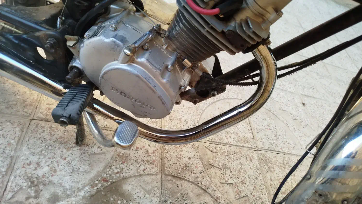 اگزوز هندا|موتورسیکلت|ساوه, |دیوار