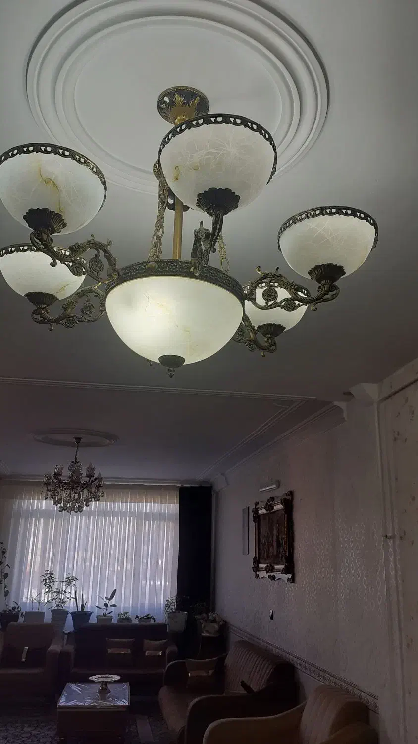 لوستر ۷شاخه|لوستر و چراغ آویز|همدان, |دیوار