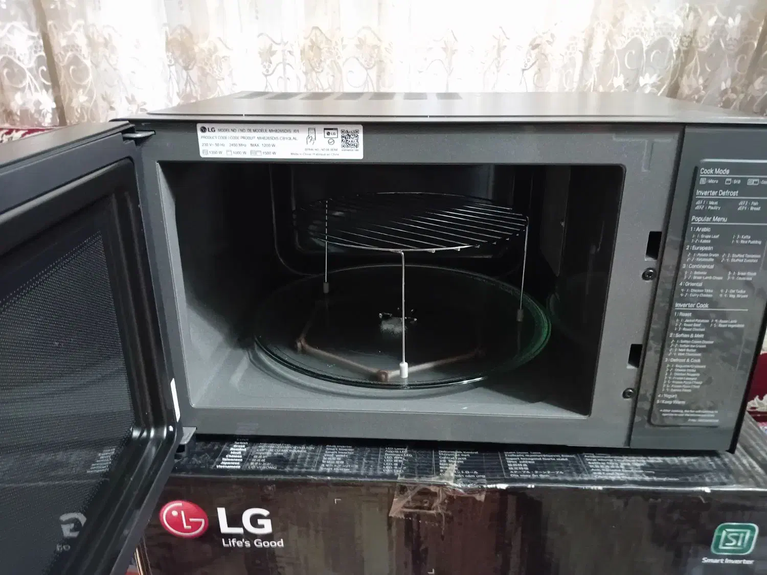 ماکروویو LG8265 DIS|اجاق گاز و لوازم برقی پخت‌وپز|قم, بنیاد|دیوار