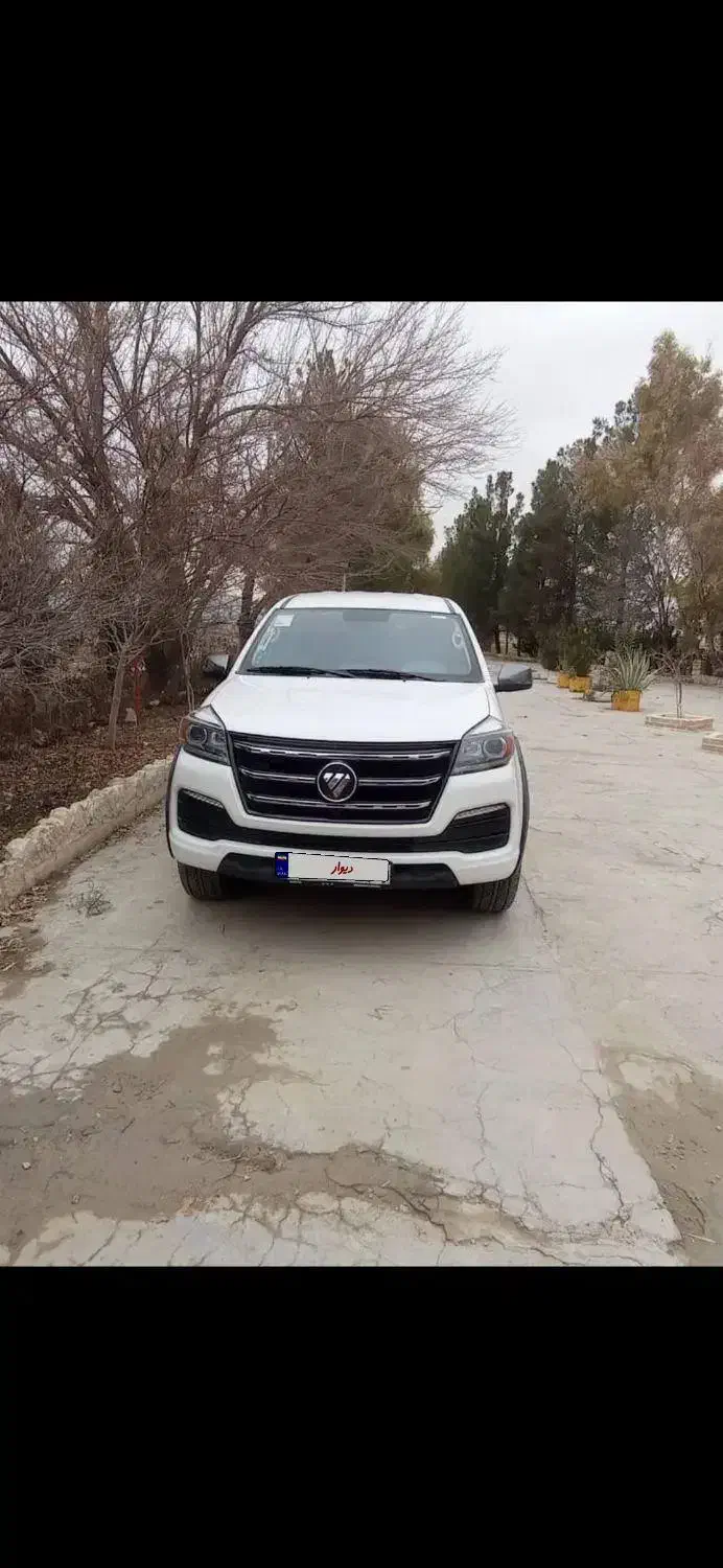 فوتون دیزل مدل 1401 بدون رنگ وخط وخش|خودرو سواری و وانت|شیراز, شهرک استقلال|دیوار