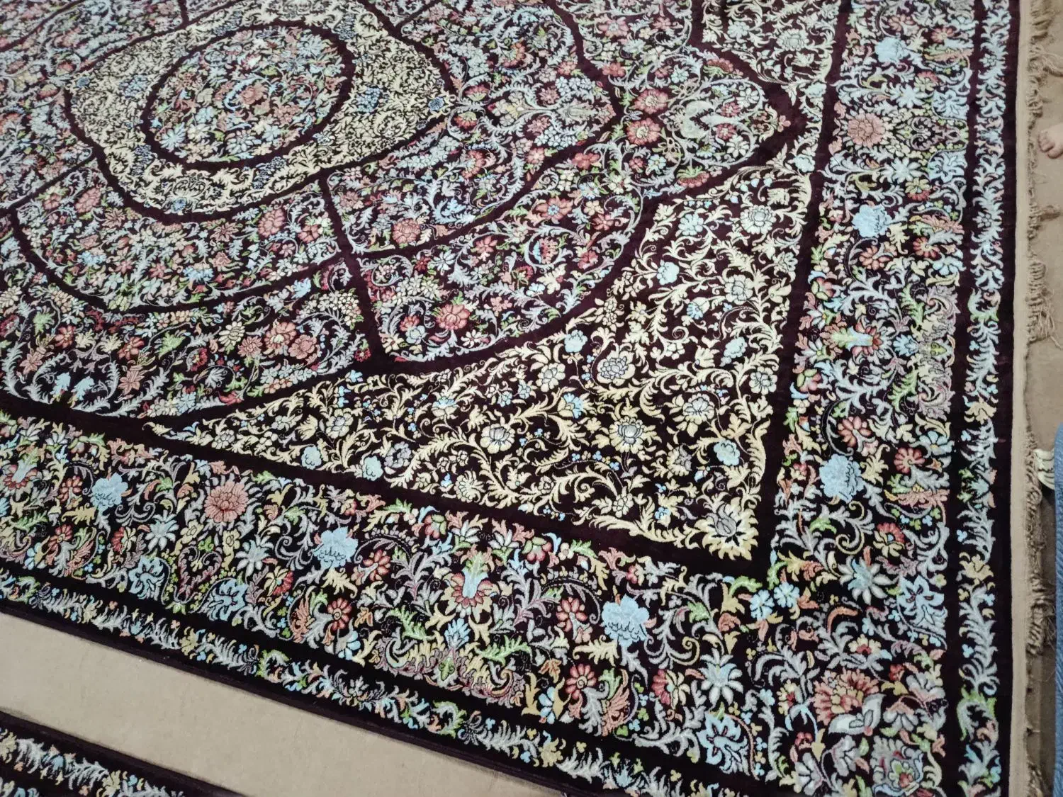 ۱ جفت فرش ۱۲ متری فرش فرهی|فرش|اردبیل, |دیوار