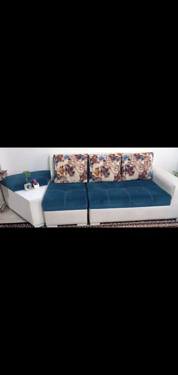 مبل ال همراه با کاناپه|مبلمان خانگی و میز عسلی|آستانه اشرفیه, |دیوار