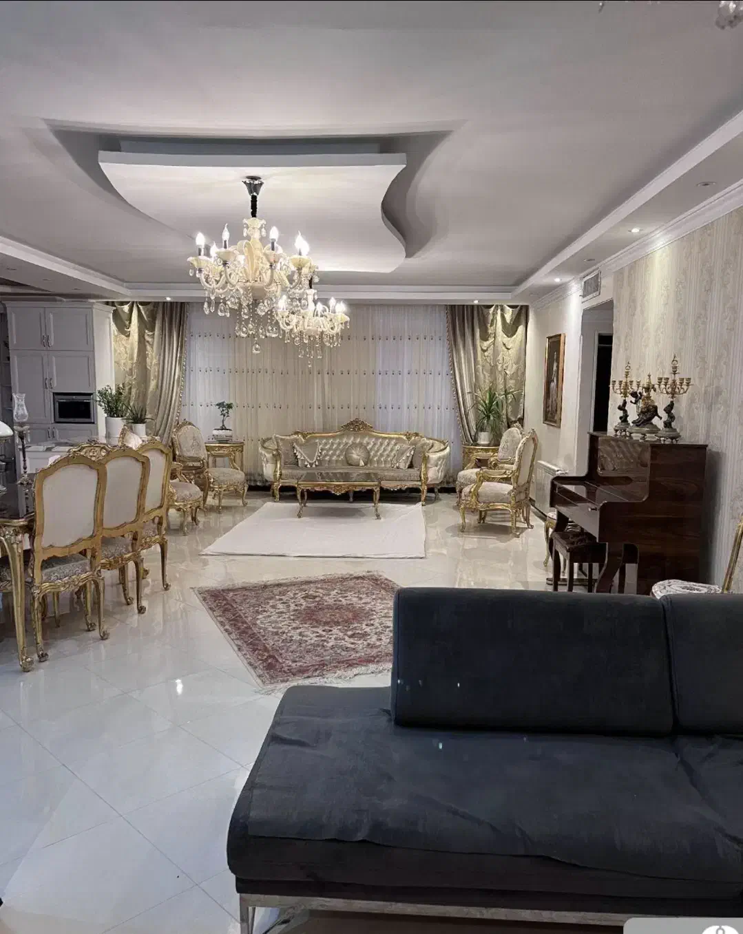 ۱۴۲متر / تک واحد / ۳خواب / سالن پرده خور / دریانو|فروش آپارتمان|تهران, دریاننو|دیوار