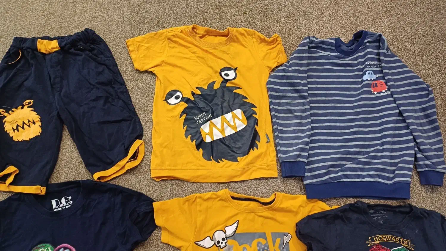 تعدادی لباس خونگی پسرانه مناسب ۷سال|کفش و لباس بچه|ری, علایین|دیوار