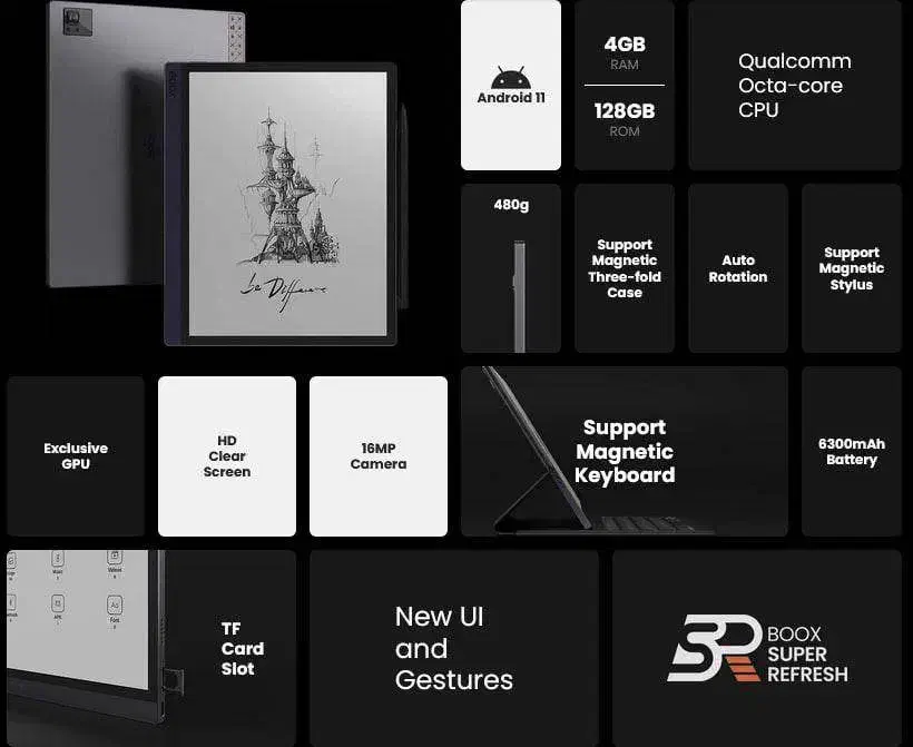 کتابخوان (boox)|تبلت|تهران, ونک|دیوار