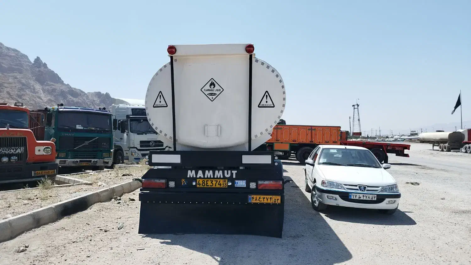 تانکر دومحور طرح ماموت|خودرو سنگین|شهرضا, |دیوار