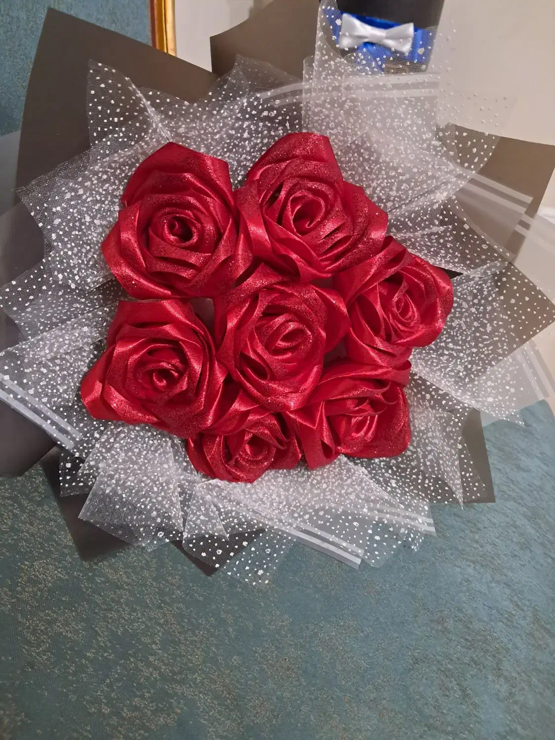 گل های روبانی زیبا با ماندگاری بالا|گل مصنوعی|تهران, امامت|دیوار