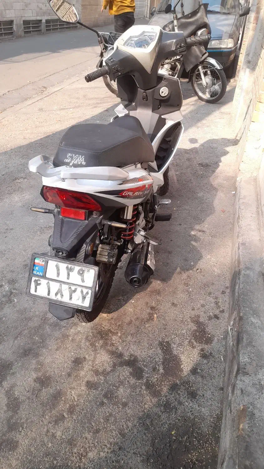 گلکسی   sym SR۱۳۰ درحد  فابریک|موتورسیکلت|تهران, شوش|دیوار