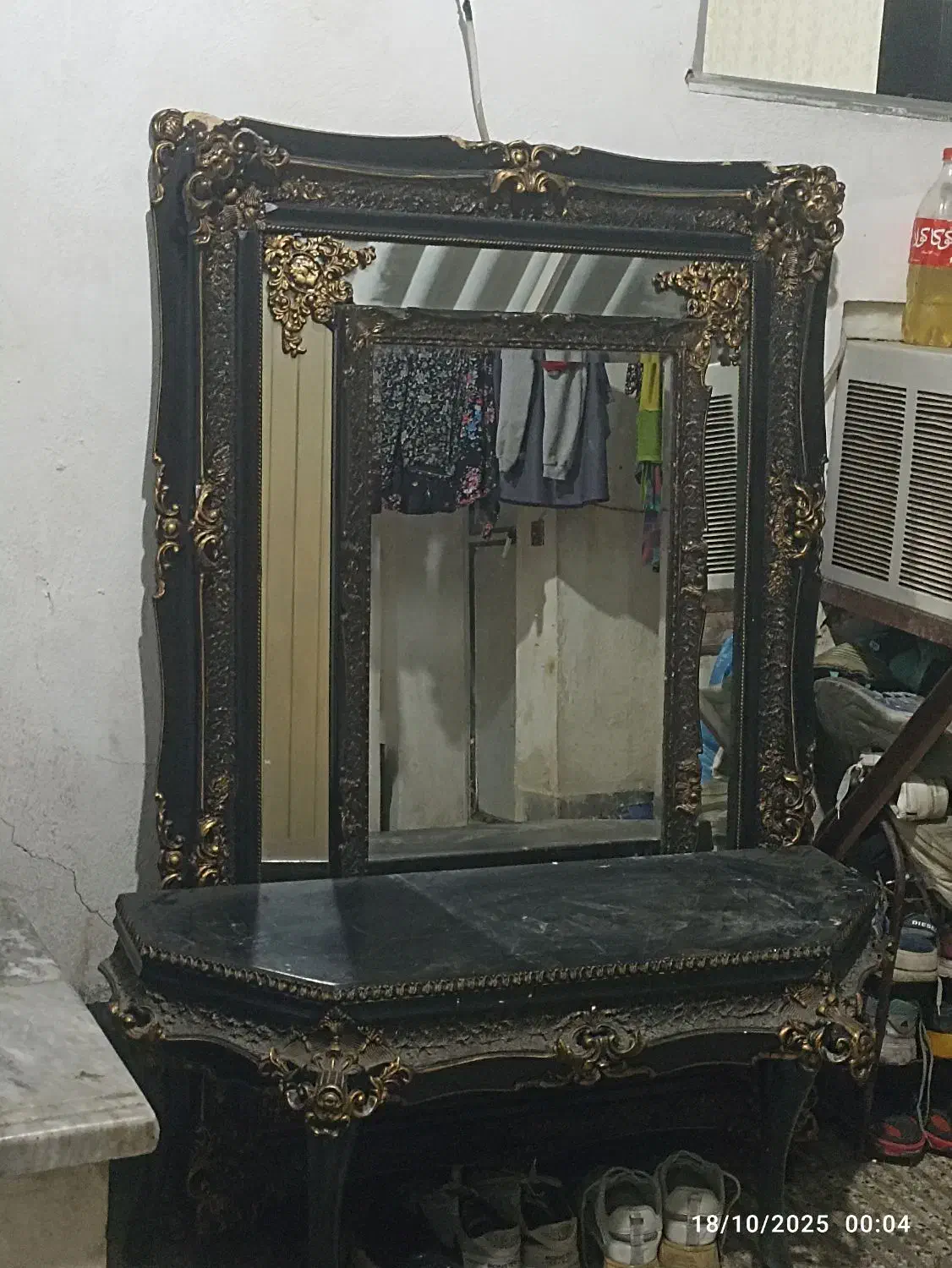 آینه و میز|بوفه، ویترین، کنسول|گرگان, |دیوار