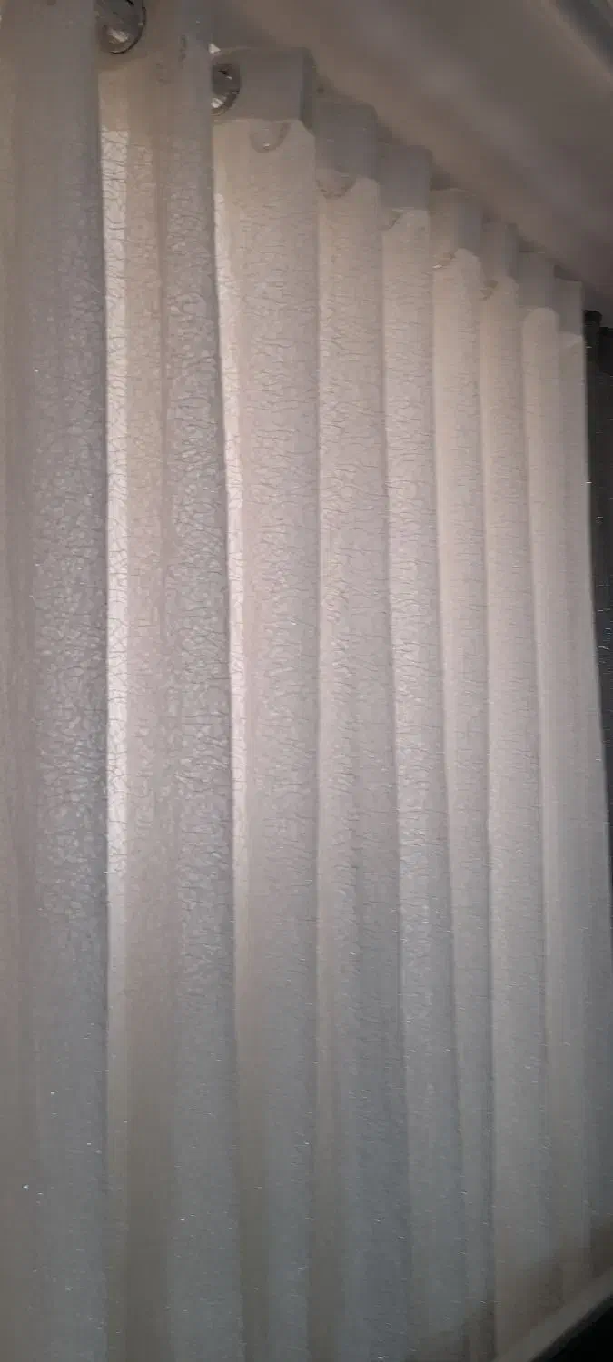 پرده سفید شاین|پرده، رانر، رومیزی|لاهیجان, گلستان|دیوار