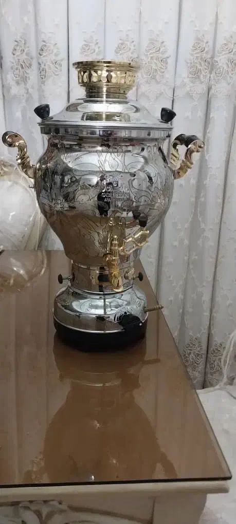 سماور ده لیتری گلستان|سماور، چای‌ساز، قهوه‌ساز|تهران, جوانمردان (اندیشه)|دیوار