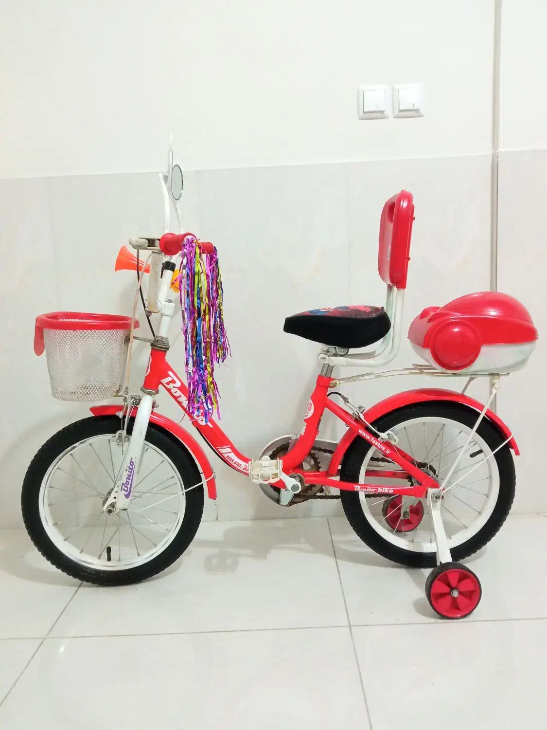 دوچرخه ۱۶ خارجی کم کار در حد نو|دوچرخه، اسکیت، اسکوتر|بروجن, |دیوار