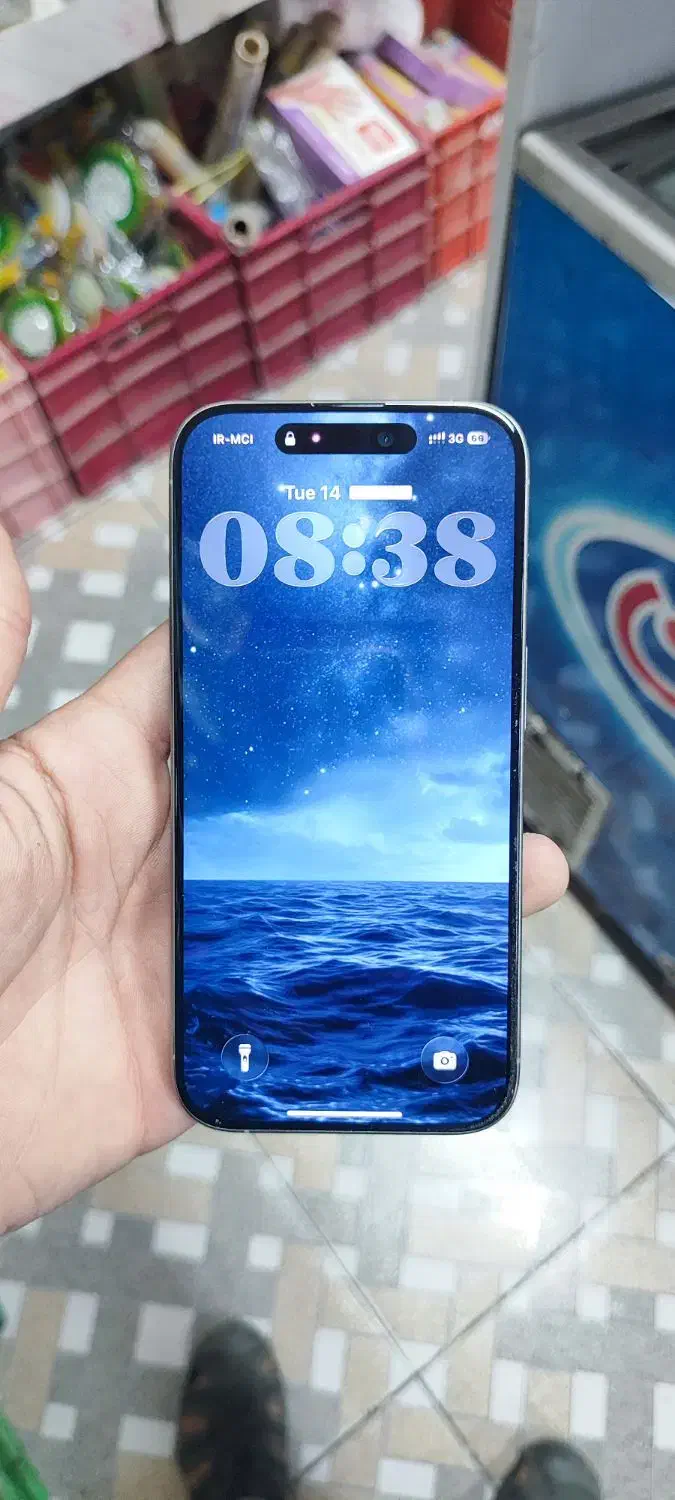 اپل iPhone 15 Pro با حافظهٔ ۲۵۶ گیگابایت|موبایل|نجف‌آباد, شهدا|دیوار