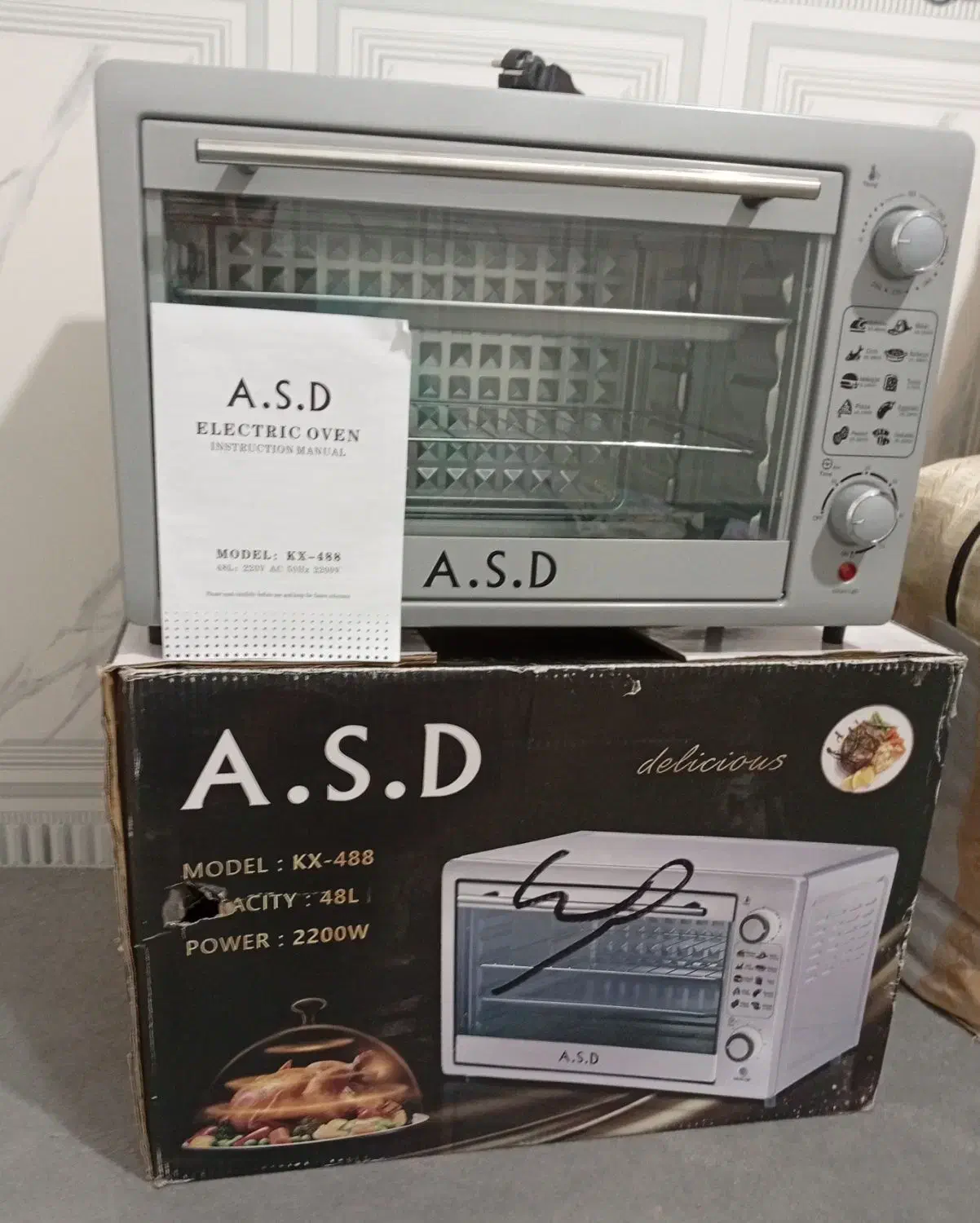 مایکروفر نو ( آک ) A.S.D|اجاق گاز و لوازم برقی پخت‌وپز|بندر امام خمینی, |دیوار