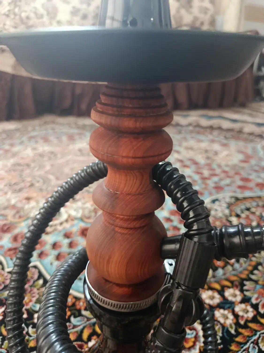 قلیان چوب سرخ|صنایع دستی و سایر لوازم تزئینی|قم, سراجه (۱۵ خرداد)|دیوار