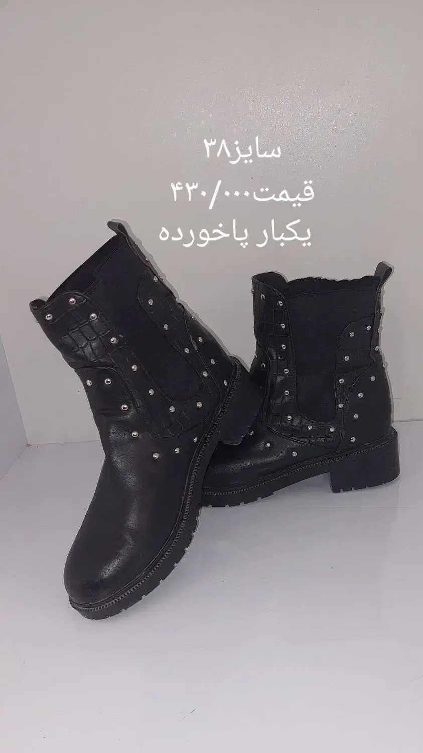 ۵ جفت کفش در حد نو|کیف، کفش، کمربند|لنجان, |دیوار