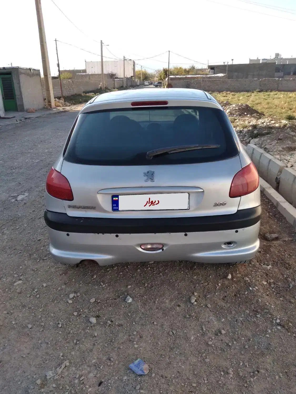 ۲۰۶ آخر۸۹|خودرو سواری و وانت|ایلام, |دیوار